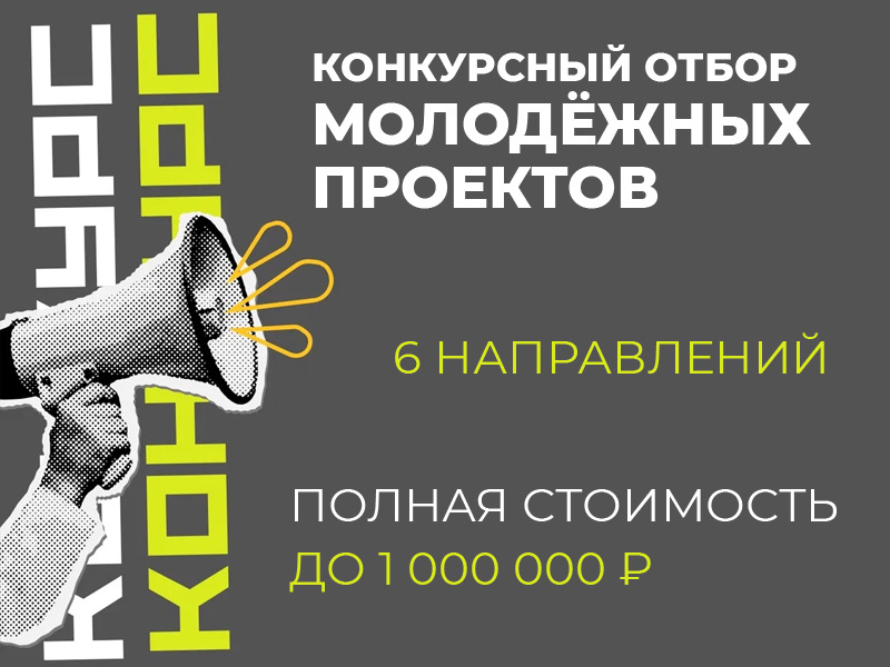 Конкурсный отбор молодежных инициативных проектов.